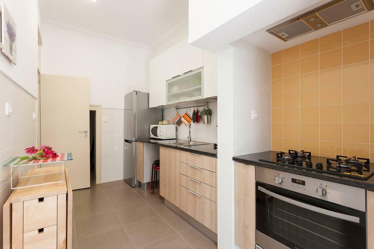 Sunny Orange Garden Apartment In Central Lisbon Lisboa Exterior foto