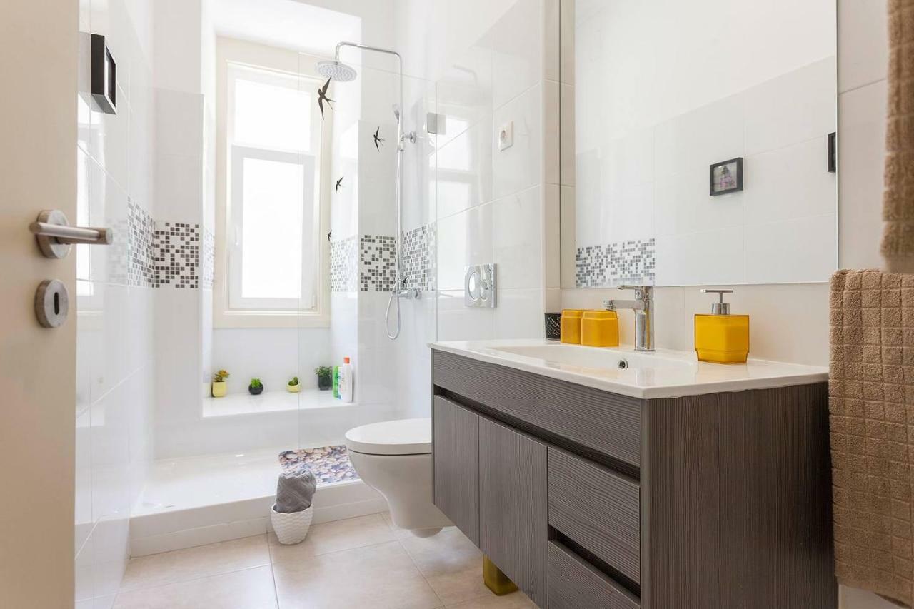 Sunny Orange Garden Apartment In Central Lisbon Lisboa Exterior foto