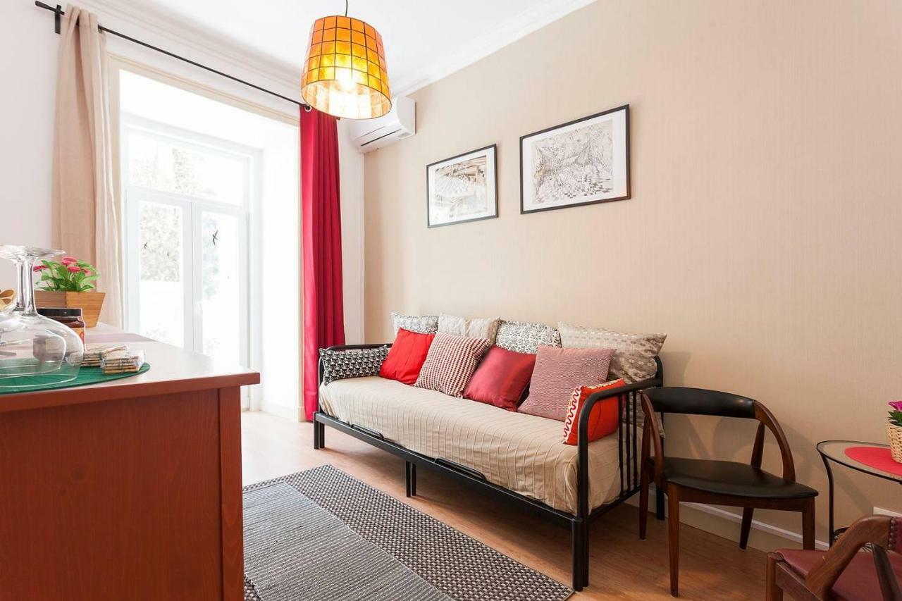 Sunny Orange Garden Apartment In Central Lisbon Lisboa Exterior foto