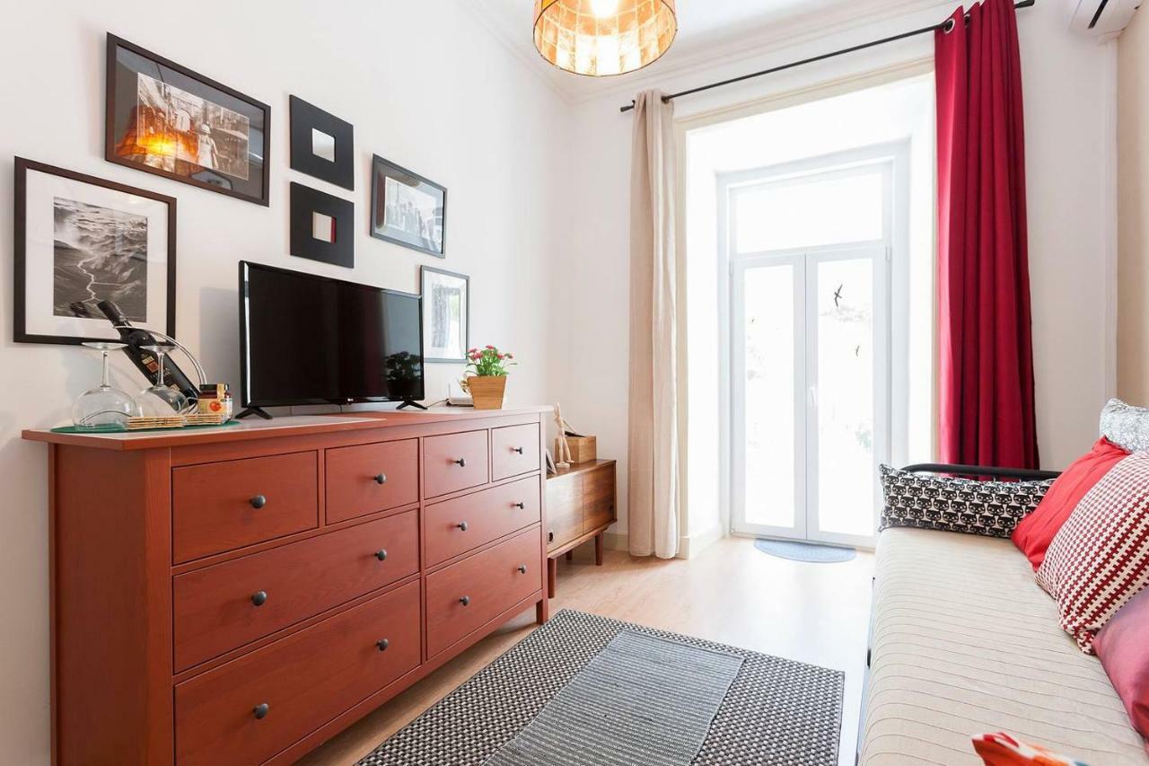 Sunny Orange Garden Apartment In Central Lisbon Lisboa Exterior foto